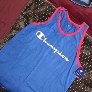 Champion Blue and Red Tank Top